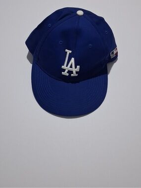 MLB Los Angeles Dodgers Blue Cap with White LA Emblem